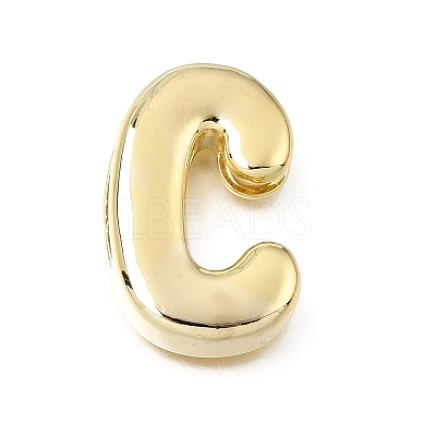 Brass Slide Charms KK-Z163-01G-C-1