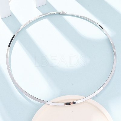 4MM 304 Stainless Choker Necklaces SA-CBA725A-23P-1
