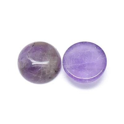 Natural Amethyst Cabochons G-G788-B-07-1
