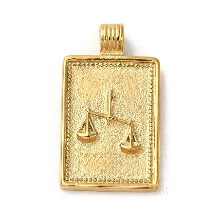 304 Stainless Steel Pendants STAS-L022-306G-06-1