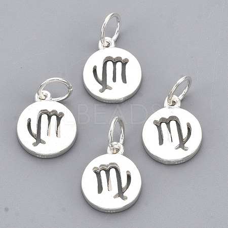 925 Sterling Silver Charms X-STER-T002-44S-06-1