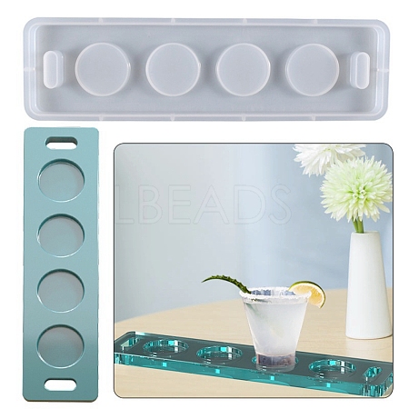 Shot Glass Serving Tray Silicone Molds DIY-Z005-14-1