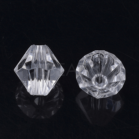 Transparent Acrylic Beads TACR-S146-16mm-01-1