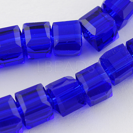 Glass Bead Strands GLAA-R041-6x6mm-22-1