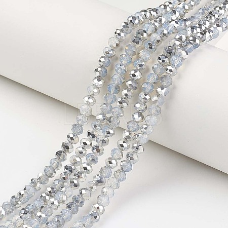 Electroplate Glass Beads Strands LS-EGLA-A034-J4mm-M05-1