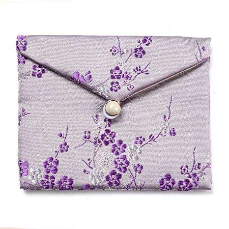 Chinese Style Floral Cloth Jewelry Storage Pouches AJEW-D065-01C-05-1