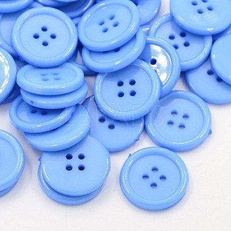 Acrylic Sewing Buttons BUTT-E076-F-02-1