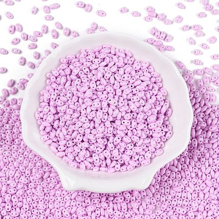 Baking Paint Glass Seed Beads SEED-T006-03L-1