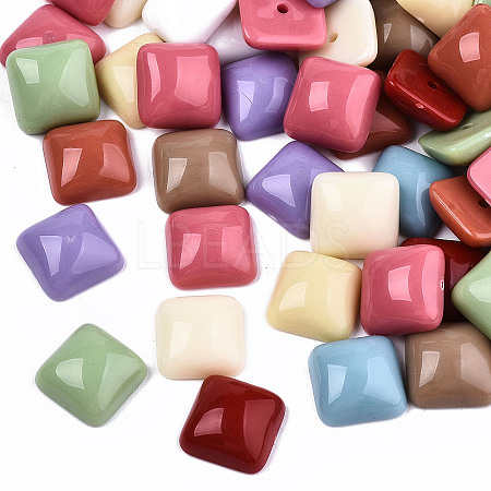 Opaque Resin Beads RESI-T048-03-1