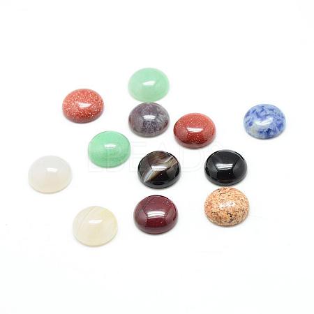 Natural & Synthetic Gemstone Cabochons G-T020-16mm-M-1
