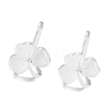 Resin Stud Earring Findings X1-FIND-H046-13-1