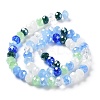 Glass Beads Strands EGLA-A034-M8mm-09-5
