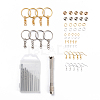 DIY Epoxy Resin Ball Keychain & Earring Making Kits DIY-X0294-08-1