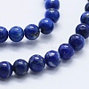 Natural Lapis Lazuli Beads Strands G-E465-4mm-01-3