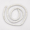 Electroplate Non-magnetic Synthetic Hematite Beads Strands G-J252-04-2
