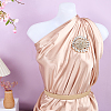 Brass Rhinestone Applique DIY-FG0009-88A-4
