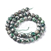 Synthetic Silver Line Imperial Jasper Beads Strands G-D0006-C08-8mm-01-2