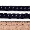 Opaque Glass Beads Strands GLAA-Q106-02A-B01-4
