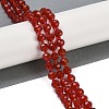 Natural Carnelian(Dyed & Heated) Beads Strands G-H057-A14-01-2