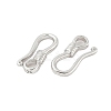 925 Sterling Silver Hook Clasps STER-S012-03A-P-2
