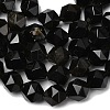 Natural Golden Sheen Obsidian Beads Strands G-Z119-A10-02-5