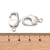 Brass Lobster Claw Clasps KK-H513-01B-P-3