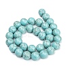 Synthetic Turquoise Beads Strands G-C180-02D-3