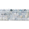 Natural Aquamarine Beads Strands G-G003-B02-01-1