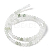 Natural Tianshan Cui Quartzite Beads Strands G-B046-01D-3
