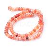 Natural Carnelian Bead Strands G-R403-4x6-16-2