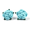 Cotton Knitting Artificial Flower DIY-P082-01D-1