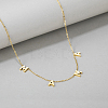 Fashionable Geometric Stainless Steel Letter Mama Pendant Necklace for Women's Daily Wear CD8695-2-1