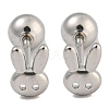 304 Stainless Steel Cartilage Earrings EJEW-B066-01D-P-1