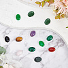 SUNNYCLUE 20Pcs 10 Style Natural & Synthetic Mixed Gemstone Cabochons Kit G-SC0002-32-5