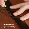 Flat Microfiber Imitation Leather Cord LC-WH0006-07C-01-6