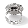 Ion Plating(IP) 304 Stainless Steel Ring RJEW-B059-03P-01-3