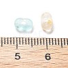 Gradient Color Transparent Frosted Acrylic Beads X1-OACR-M023-06F-3