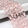 Glass Beads Strands EGLA-E010-8x12mm-12-1