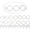 304 Stainless Steel Ring Link Chains CHS-G044-05P-04-2