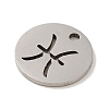 Non-Tarnish 201 Stainless Steel Charms STAS-E217-10P-06-2