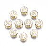 Alloy Enamel Beads ENAM-N052-006-01H-RS-1