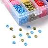 240G 24 Colors Handmade Polymer Clay Beads CLAY-JP0001-07-6mm-3