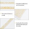 Ethnic Style Embroidery Polycotton Ribbons OCOR-WH0066-22B-4