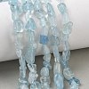 Natural Aquamarine Beads Strands X-G-K203-46-7