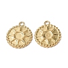 Ion Plating(IP) 304 Stainless Steel Pendant Cabochon Setting STAS-C066-03G-2