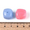 Opaque Acrylic Beads X-OACR-ZX006-33M-3