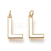 Brass Enamel Pendants KK-R139-04L-1