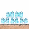 Transparent Acrylic Pendants TACR-T024-02BB-946-4