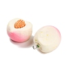 Opaque Resin Pendants RESI-Z042-01P-01-2