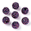 AB-Color Resin Rhinestone Beads X-RESI-S315-18x20-03-1